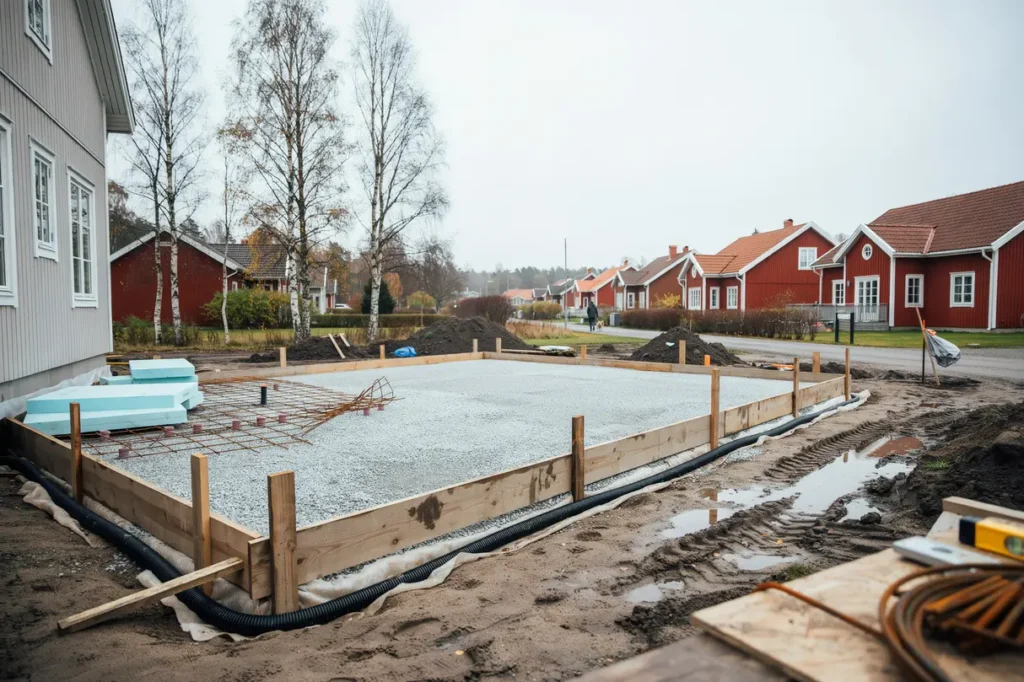 gjuta garageplatta till villa markarbete isolering och vanliga misstag att undvika
