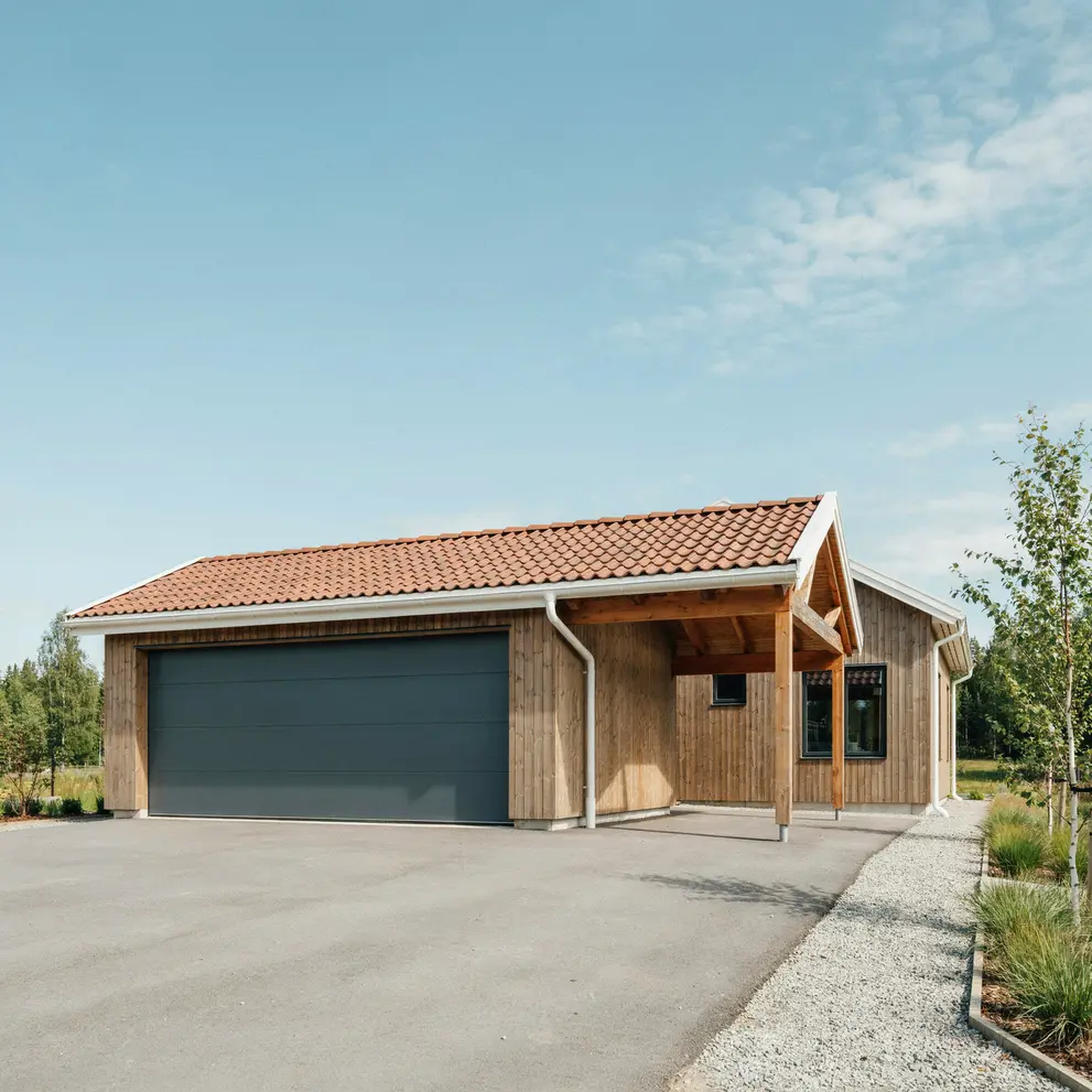 bygga carport garage tomelilla osterlen skane